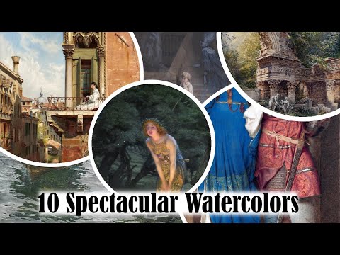 10 Spectacular Watercolor Paintings from Art History