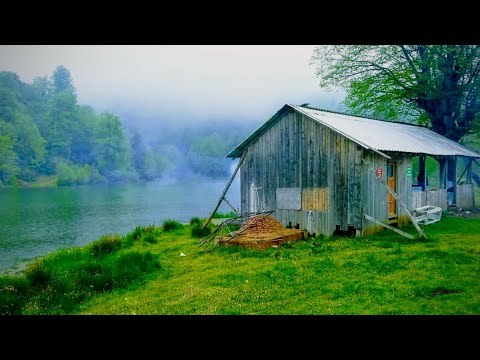 Vita felice e pacifica sopra le nuvole