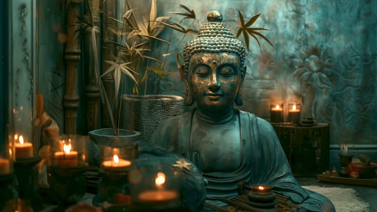 1 Hour Meditation Music: Serene Buddha Relaxation & Inner Peace
