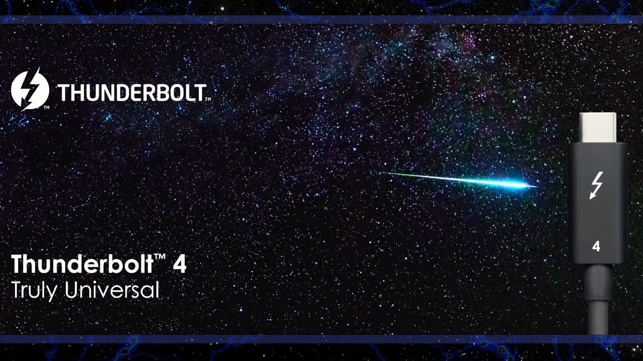 Thunderbolt™ 4 Preview – The Truly Universal Cable Connectivity Solution - YouTube