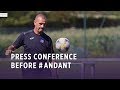 Press conference before #ANDANT