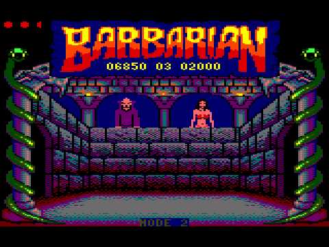 Barbarian CPC on Mega-Drive!!