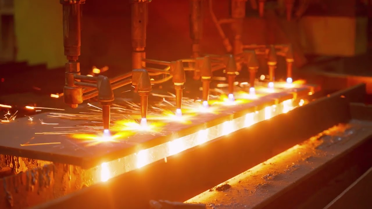 ガス溶断のムービー再生ボタン