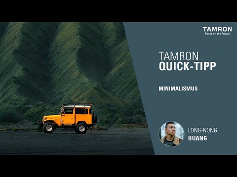 Minimalistische Fotografie: Tipps von Long-Nong Huang – TAMRON Quick-Tipps