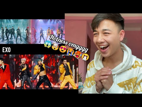 EXO 엑소 'Obsession' (EXO & X-EXO Ver.) @EXO THE STAGE | REACTION