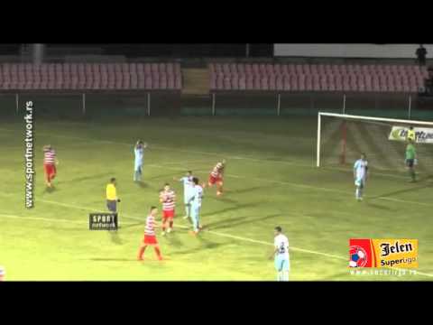 JSL 2014/15: 09.05.2015 27.Kolo: Borac - Novi Pazar 1:0 (0:0)