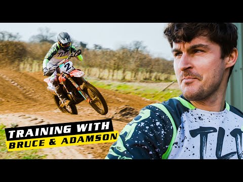 Home track training with Bobby Bruce, John Adamson and Mark Eastwood