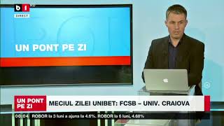 MECIUL ZILEI UNIBET, FCSB – Univ. Craiova: „Ros-albastrii” trec printr-o forma EXCELENTA!