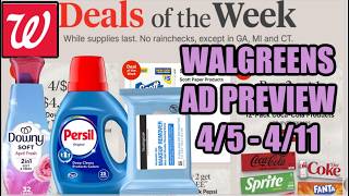 WALGREENS AD PREVIEW (4/5 - 4/11)