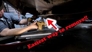 How To Easily Remove Blade Nut or Bolt That Won