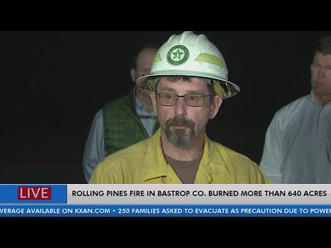 Rolling Pines fire in Bastrop County 'likely' started after prescribed burn at state park