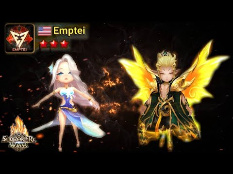 One of the Craziest Team combination in RTA feat. Elenoa & Ganymede - Summoners War