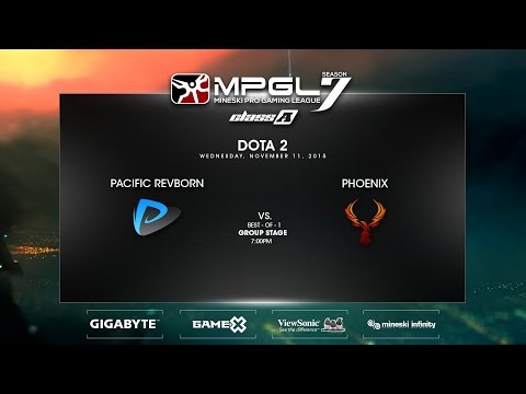 MPGL 7 Dota 2 Leg 4 - Pacific Revborn vs Phoenix - Bo1 - DENKI