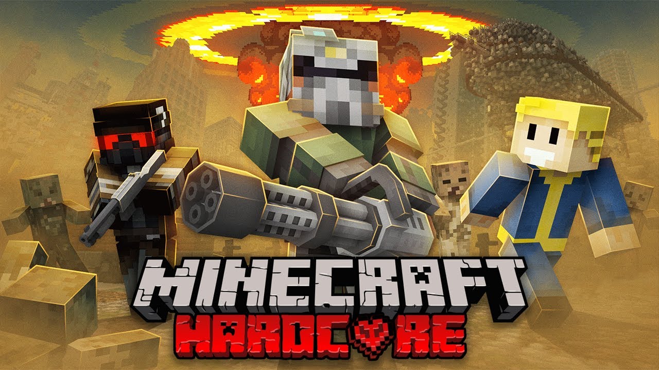 100 Players Simulate NUCLEAR WAR in Minecraft