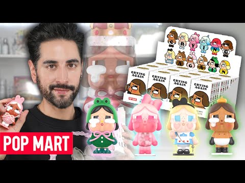 POP MART: CRYBABY - CRYING AGAIN - FULL SET UNBOXING! 💜