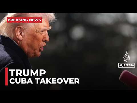 Trump blasts Iran talks, hints at ‘friendly takeover’ of Cuba