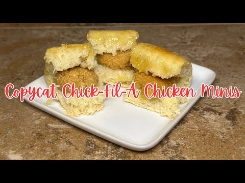 Easy Copycat Chick Fil A Chicken Minis