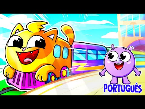 Piuí Piuí - Olha o Trem! 🚂 Canções Infantis e Rimas, por Baby Zoo Português