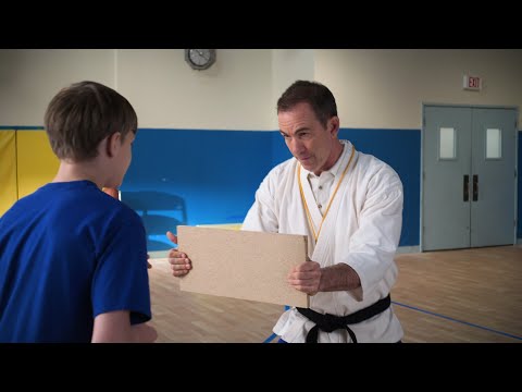 Coach Mellor Teaches Toby Taekwondo - Schooled