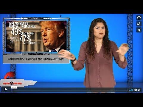 Americans split on impeachment, removal of Trump (ASL - 11.2.19)