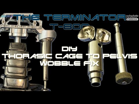 MODIFIKACE: DIY Zpevnění pístu Terminator T-800 od Agora Models (Thoracic Cage To Pelvis Wobble Fix)