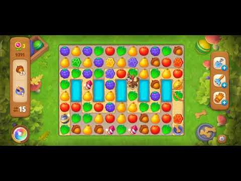 Gardenscapes level 9391 Normal level