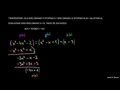 Dzielenie wielomianów