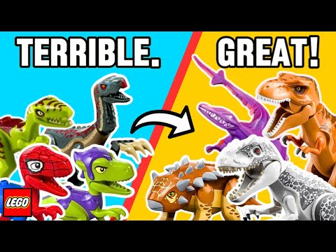 Ranking EVERY LEGO Dinosaur! (part 1)
