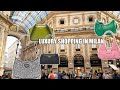 PRADA MILAN LUXURY SHOPPING VLOG Full Store Tour Bags Shoes Jewelry More