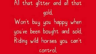 Rebecca Ferguson - Glitter &amp; Gold Lyrics