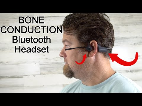 Bone Conduction Headset Headphones are awesome for hands free