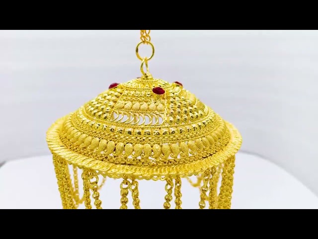 Chhatra for Temple Decoration 5.5 inches (diameter) video