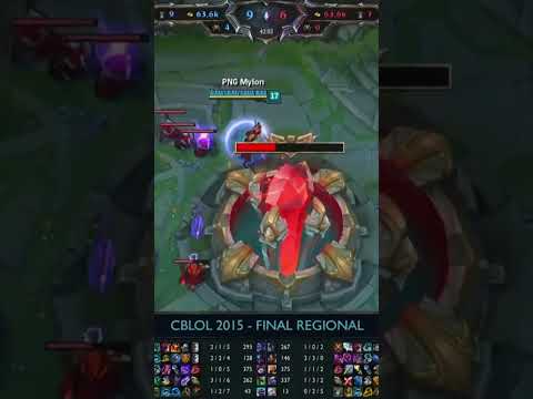 MYLON NO BACKDOOR | FINAL DO CBLOL 2015 LEAGUE OF LEGENDS!