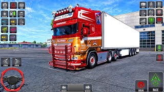 Euro Truck Simulator 2 - Transporting Heavy Machinery To Their Destinations || Android GamePlay
