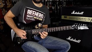 Video thumbnail for IBANEZ GRX70QA TKS - Guitar Demo by Artyom Reborn