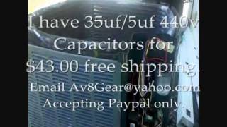 AC Problem/Repair TRANE XR13  - Fan Motor, Capacitor Trouble Shoot and Repair