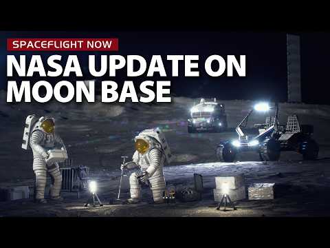 Watch live as NASA provides an update on its moon base plans