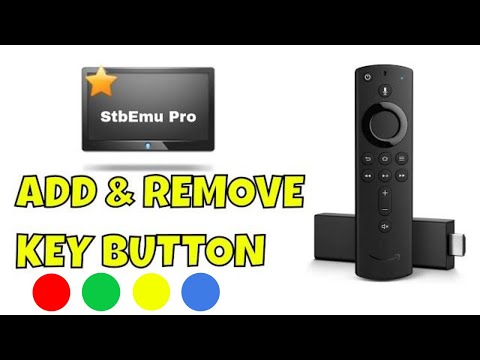 How To Add & Remove a Key Button From StbEmu Pro