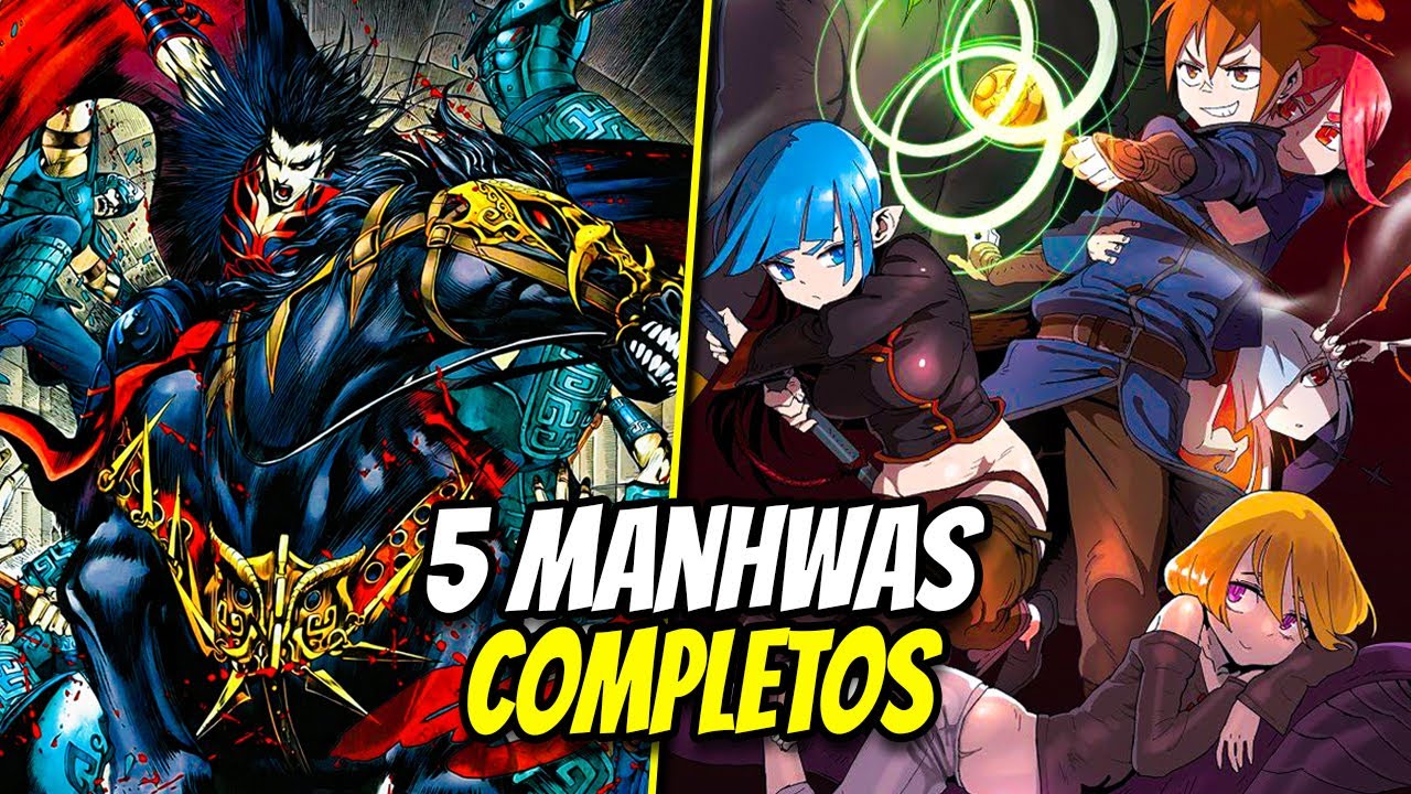 5 MANHWAS QUE JÁ TERMINARAM COM PROTAGONISTA APELÃO