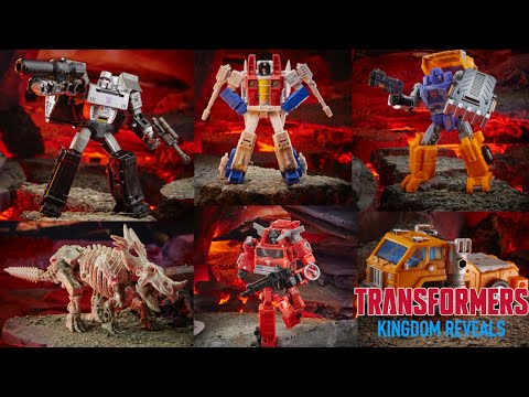 Transformers Kingdom Official Wave 2 Reveals G1 Megatron Starscream Huffer & More Thoughts