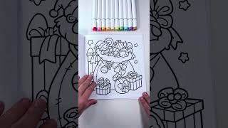 🎄Merry Christmas Flip Through | Merry Christmas Coloring Book by Jade Summer