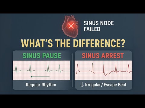 What Happens When the Sinus Node Fails? (Full ECG Breakdown)