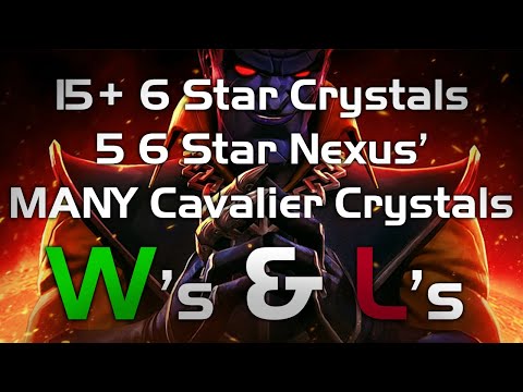 MEGA Crystal Opening - 6* Crystals | 6* Nexus | Cavalier Crystals - MCOC