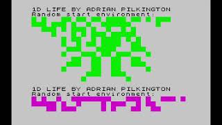 ZX Spectrum 1d Life