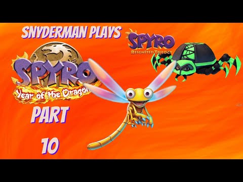 Snyderman Plays Spyro Reignited Trilogy Pt. 40 Full Playthrough- Spooders! (Spyro 3 Pt. 10)