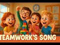 Teamwork S Song Fun Kids Song About Working Together Nursery Rhymes For Toddlers YouTube Kids