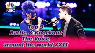 Top 9 Battle &amp; Knockout (The Voice around the world XII)