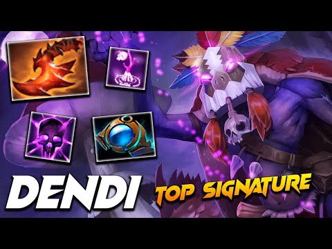 Dendi Witch Doctor Top Signature - Dota 2 Pro Gameplay [Watch & Learn]
