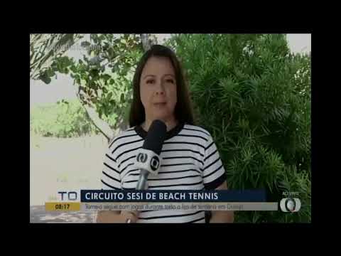 Em Gurupi: Circuito SESI de Beach Tennis chega a sexta etapa