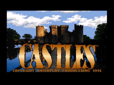 Castles - Interplay 1991 (DOS Game) King difficulty - Flint - Longplay (No Commentary)